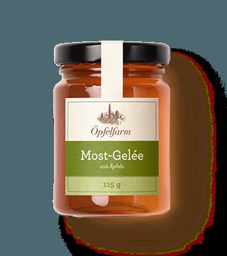 Most-Gelée von der Öpfelfarm